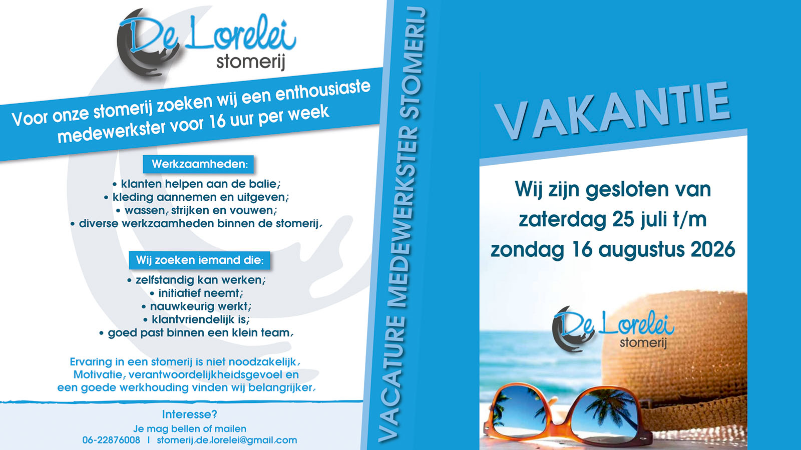 header met vacature